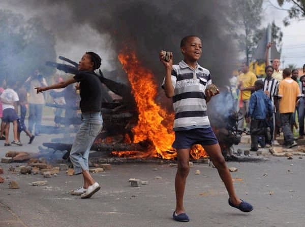 The shack-dwellers have promised and threatened to lash-out in front of tourists and cause chaos. They say soccer is useless to them because they won't watch it because they have no electricity
