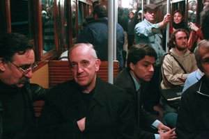 The last pope, according to the words of Malachy. He is a Jesuit. Jesuits are Satanists. They created Communism, too. All the death behind Communism, the Crusades, and the 30 Years' War can be credited to the Jesuits and the Catholic Empire.