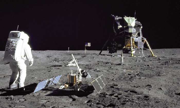 Buzz Aldrin on the moon during Apollo 11. Knowledge gained during Project Gemini helped NASA design the Apollo EVA suit. Photo courtesy of NASA.