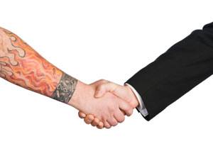 As a larger majority of people possess tattoos today, employers are focusing more on the abilities of a job candidate, but many are still asking them to cover up once hired.