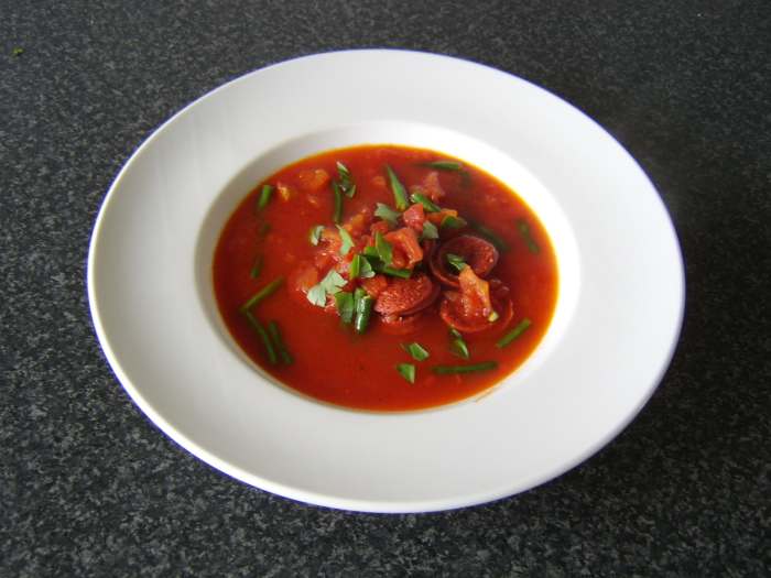 This spicy chorizo, tomato and green bean soup recipe is just one of the soup suggestions you will find on this page