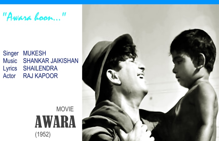 Raj Kapoor glamorized the life of a vagabond in the song "Awara hoon..", for the movie AWAARA (1952)
