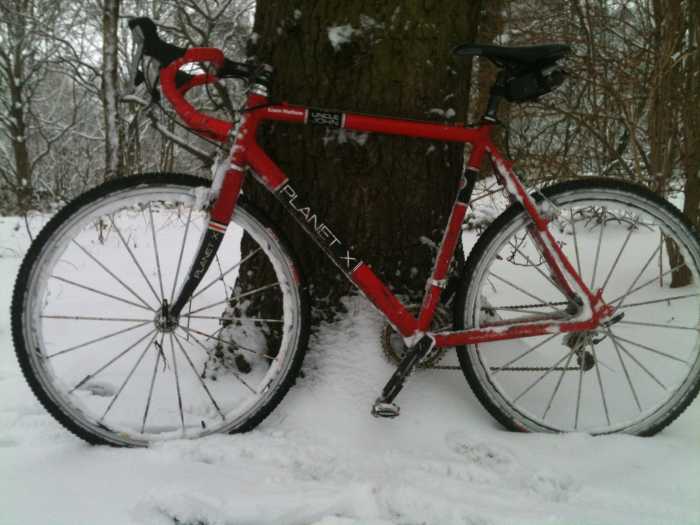 Snow is great fun on a cx bike but it can have a deteriorating effect on bearings