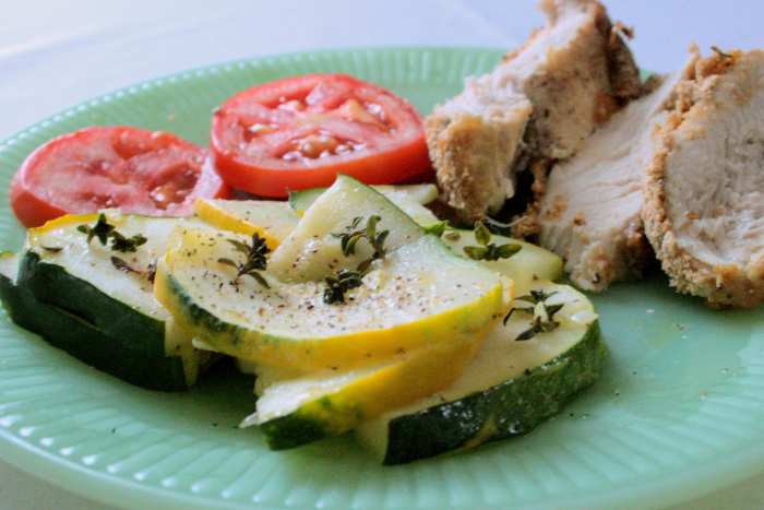 In the evening, eat what and as much as you want as long as it is a healthy food. See list of good options below.