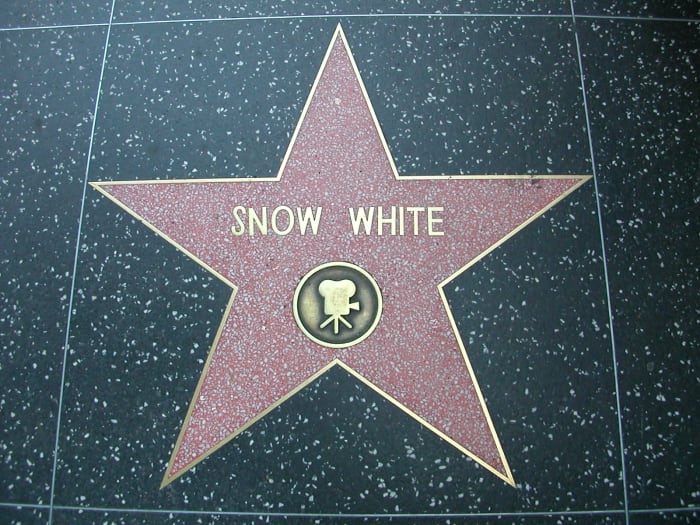 Snow White having her own star on the Walk of Fame shows how much influence she has on our culture and vice versa.