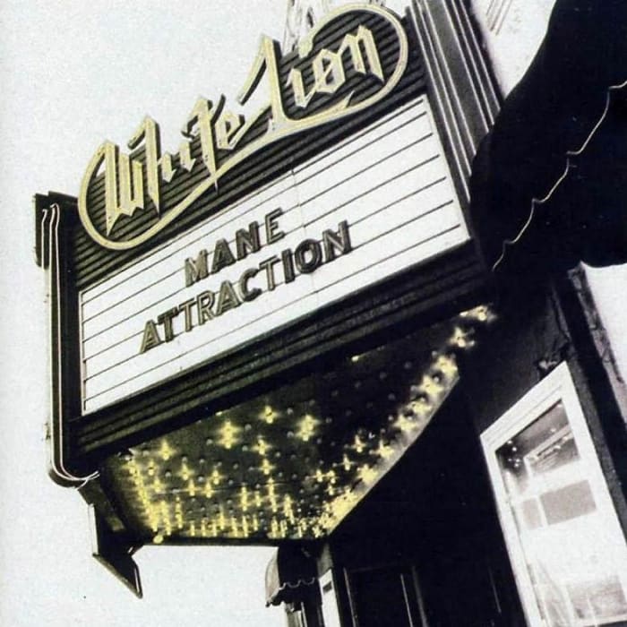 The photo shows the picture of a theater and this symbolizes that White Lion was the main attraction.
