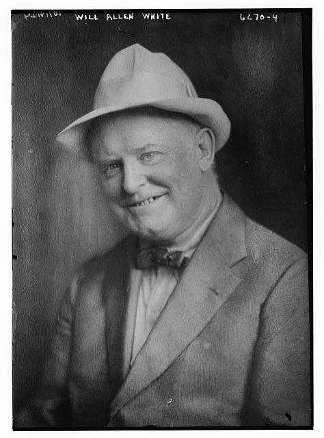 William Allen White (February 10, 1868 – January 31, 1944), renowned American newspaper editor, politician, and author.