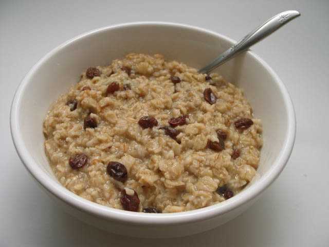 A bowl of oatmeal daily in place of a high-fat meal, is also a great way to lower cholesterol.