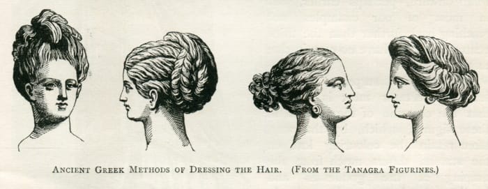 Ancient Greek hair styling also used flat irons.