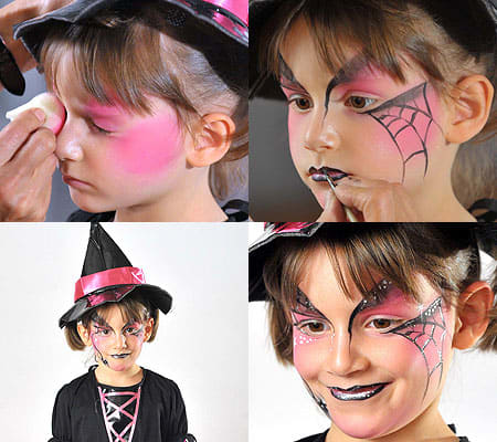 Use pretty colors for your witch- they dont all have to be ugly and green witches on all souls night!