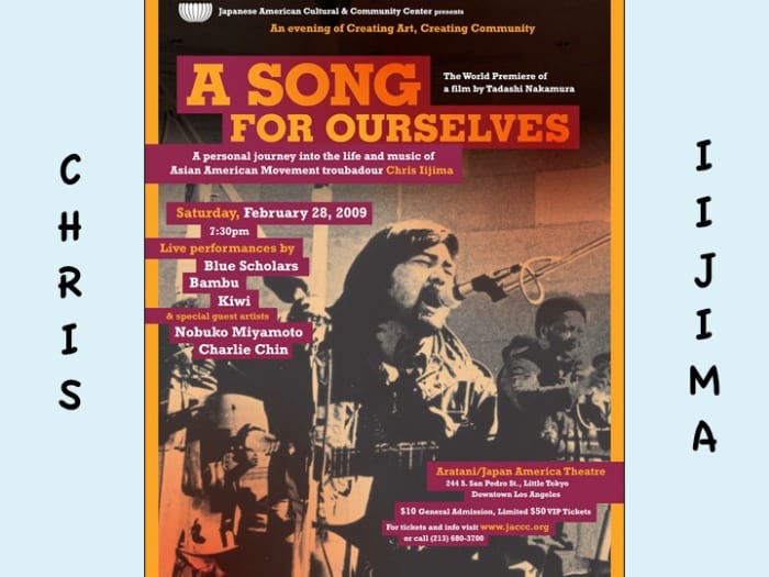 A Song for Ourselves, a documentary following the active life and tragic death of Chris Iijima