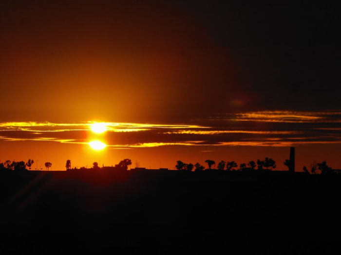 Kasba Tadla, In the Middle of Morocco! A beautiful sunset, Dedicated to my love, Khadija with love