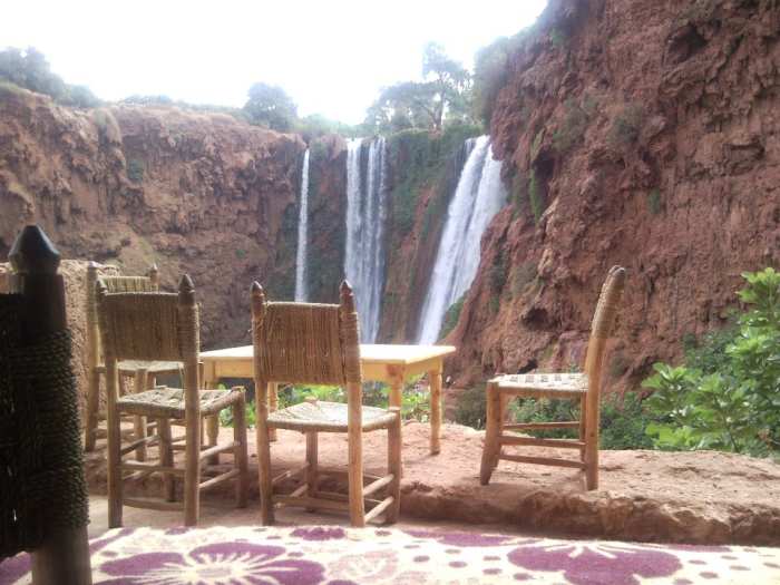 Just to show the diversity I have talked about. The waterfalls of Ouzoud in the High Atlas