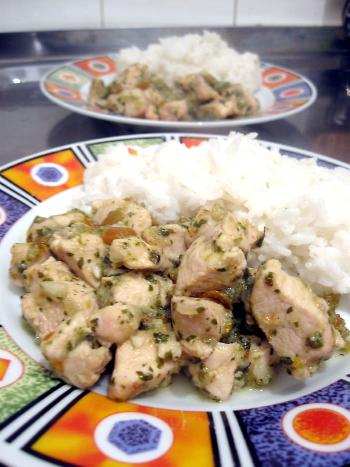 I know the last thing you want to see is anything you're allergic to so here's a safe meal that isn't in the top 8 allergens list; chicken and rice! This was my staple growing up and still is!