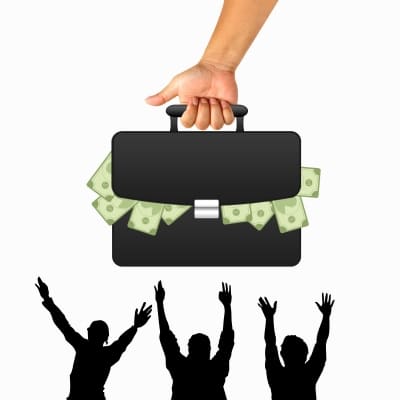 Don't tempt the thieves... Don't check money (or other valuables) as luggage!