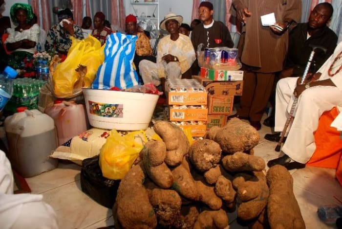 Igbo traditional wedding gifts