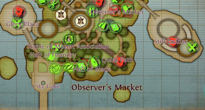 In Order and Chaos online, trade honor points for arena points in the Still Ladder or Glory Plaza in Greenmont.