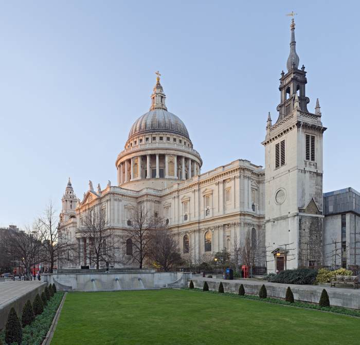 St Paul's Cathedral, London.
