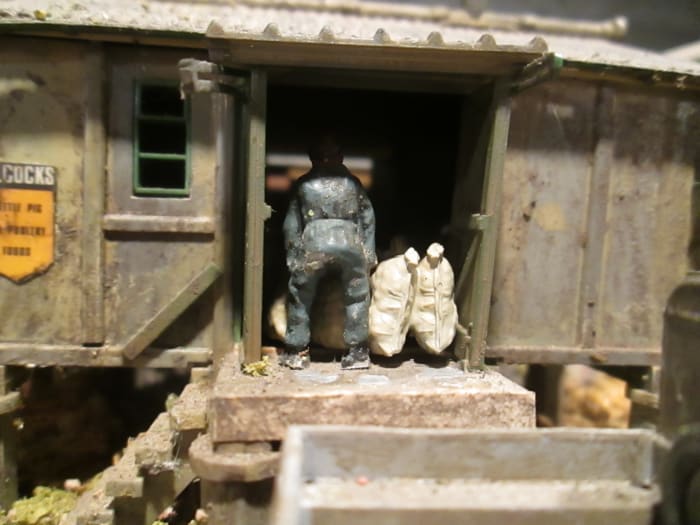 There might be a goods depot on or planned for your railway, whether an older period building or provender store - as here - where customers came to collect their consignments or railway van drivers began their delivery run