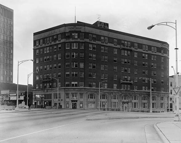 Home of the author. The old hotel was built between 1917-19 and demolished for a new version in 1979.