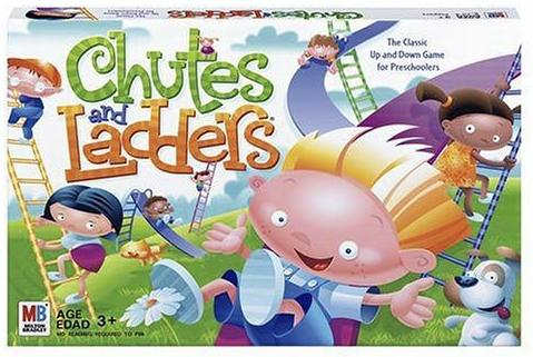 The updated graphic look of the new game board has a cartoon-like quality that reminds me of the Young Einstein characters on television.