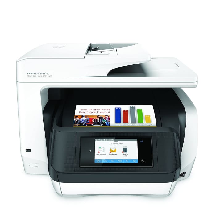 HP OfficeJet Pro 8720 All-in-One Wireless Printer with Mobile Printing - one of the top 5 printers for 2017