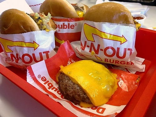 If you ask for a "Flying Dutchman" you get two patties and two slices of melted American cheese--nothing else--and it prints out on your receipt.