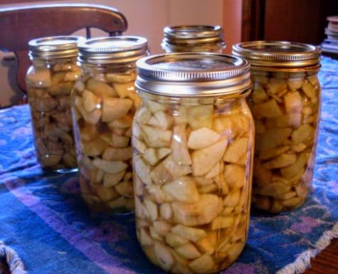 Test lids for good seal (push on centers to see if they are sucked down properly), then wash jars to remove any stickiness from processing, and store in a cool, dark, preferably dry place.