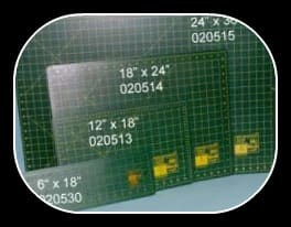 Self healing cutting mats are by far the best. I've had mine for nearly twenty years and they are still going strong.