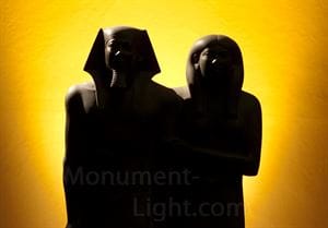 King Menkaura (Mycerinus) and queen, Egyptian, Old Kingdom, Dynasty 4, reign of Menkaura, 2490–2472 B.C.