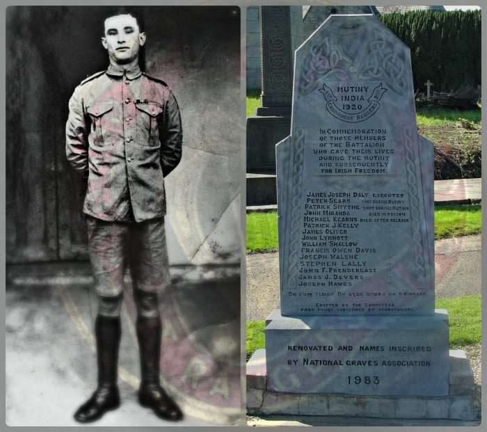 Learn why Irishman James Daly of the Connaught Rangers was executed in India in 1920 for mutiny.