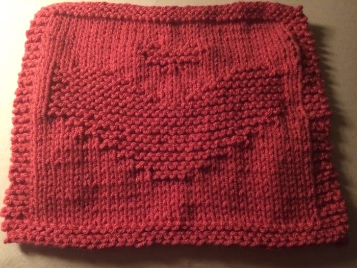 This is my original pattern of two hearts. It has a big heart with a smaller one. I love hearts which is why I created this pattern.