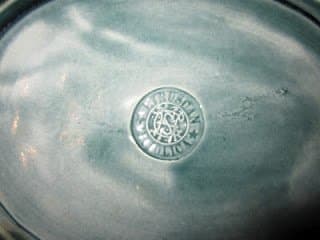 Etruscan Majolica Marking stamped by Griffen, Smith, and Hill and they were located in Phoenixville, PA