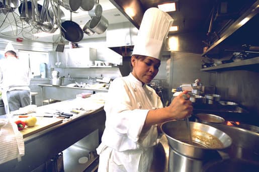 Chef Cristeta Comerford, the White House's first female and Filipina Executive Chef.
