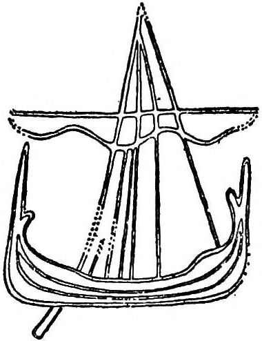 Maughold early stone ship carving illustrates the means of arrival by the Norsemen in the first half of the 10th Century