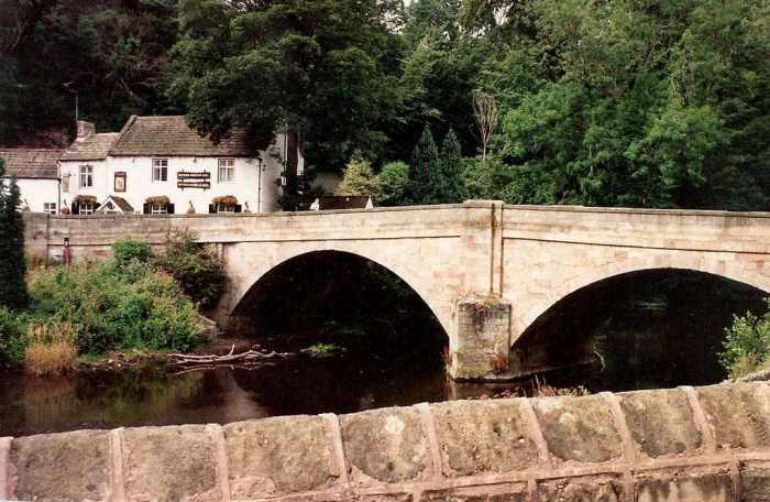 Shipton Inn near the entrance to Ursula Southill's - Mother Shipton's - Cave by Immanuel Giel's Low Bridge