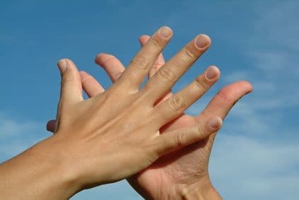 Hands reveal much, shape, size, - these aspects including the ever-changing lines which reveal the pattern of our thought