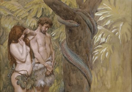 God's Curse, c. 1896-1902, by James Jacques Joseph Tissot (French, 1836-1902), at the Jewish Museum, New York.