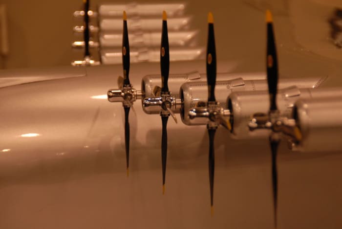 This is a shot of an RC plane with eight engines. If I could do it over again, I would probably change the focus points and stack the images to improve the depth of field.