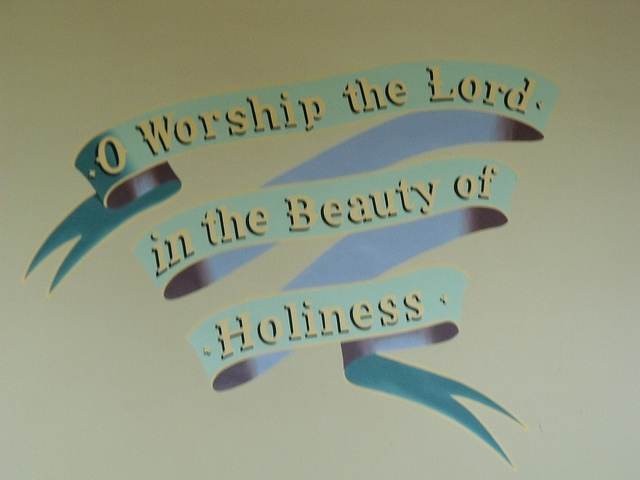 The approach in worshiping the Lord in the beauty of Holiness is a prerequisite for entering in the gates and courts.