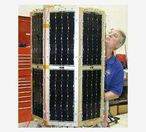 High Efficiency Gallium Arsenide Solar Cells (they cover the sides of US Naval Academy satellite MIDSTAR-1)