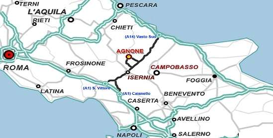 The Molise region of Italy with its two capital cities Isernia and Campobasso which the Samnites founded.