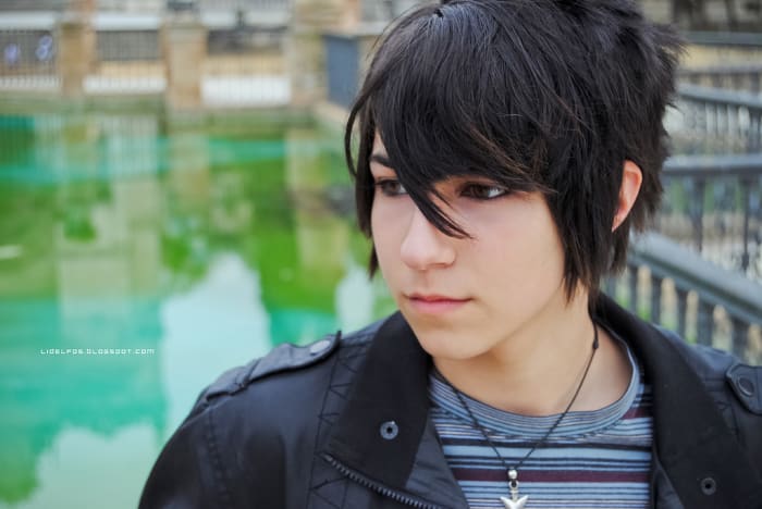 Natural black is the standard black shade. It doesn't have any particular tone to it but it's pitch black in color.