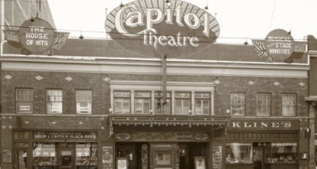 The original theatre -- in 2013 Fort Edmonton opened a 'tribute' theatre that shows films as part of an ongoing Cinema Series