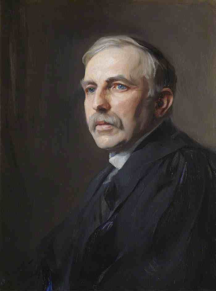 Ernest Rutherford (1871-1937) known for his Gold Foil Experiment and known as the Father of Nuclear Physics.