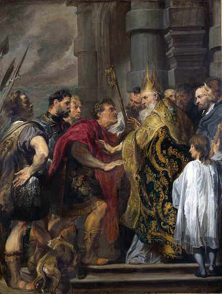 Between them, Emperor Theodosius and Bishop Ambrose I brutally suppressed all non-Trinitarian forms of Christianity as well any other religion practiced within the Empire's borders.