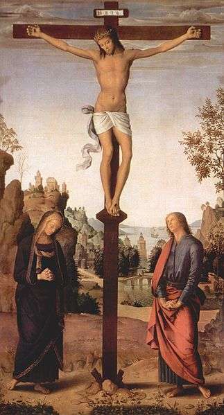 Jesus' crucifixion is believed to by Christians to be his ultimate sacrifice for the sake of humanity's sins.