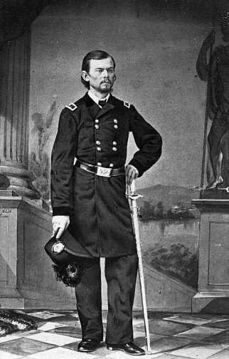 Franz Sigel challenged Curtis for command of Union troops, he would lead the German troops at Pea Ridge