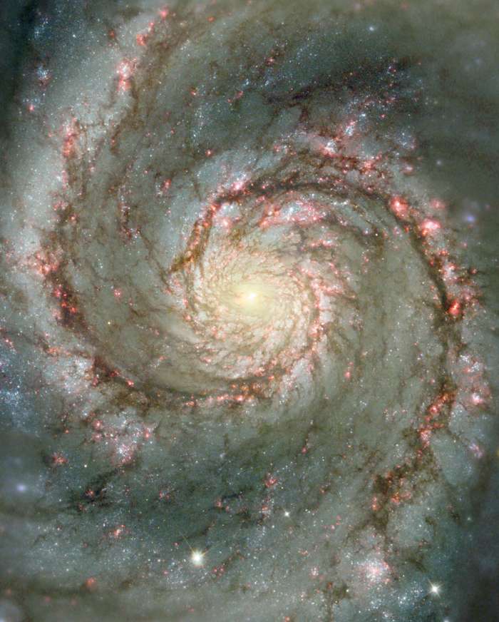 Viewing images of our Galaxy can certainly inspire us to recognize the existence of a Supreme Being. This is a prime example of a Logarithmic Spiral or Golden Mean ratio.