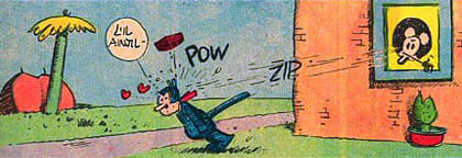 When doing door to door delivery, beware of brick throwing mice.